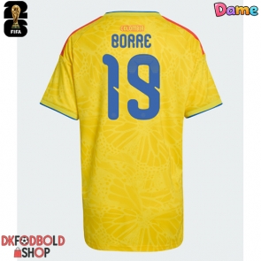 Colombia Rafael Santos Borre #19 Hjemmebanetrøje Dame VM 2026 Kort ærmer